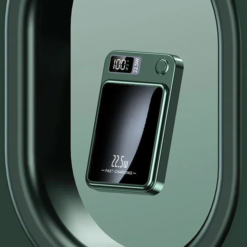 PowerMag Pro™ – Power Bank Magnético 10.000mAh