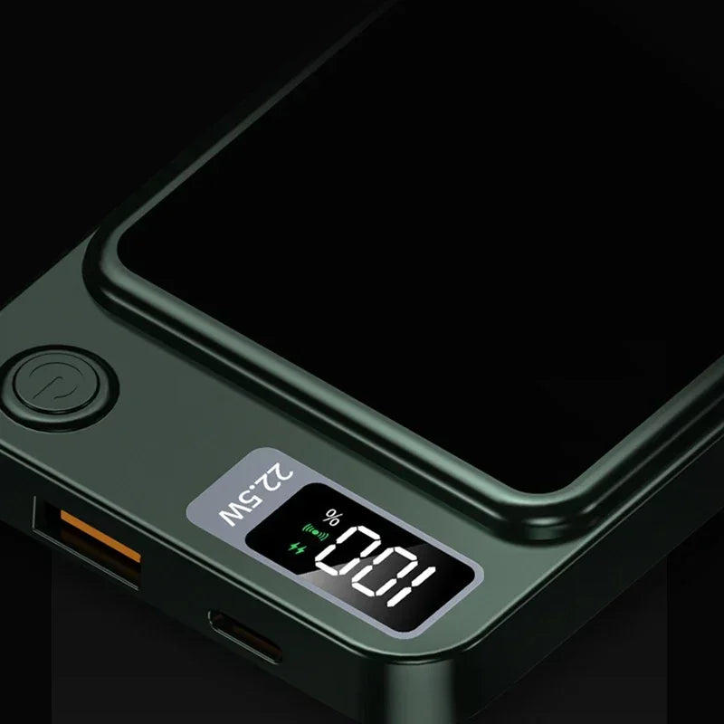 PowerMag Pro™ – Power Bank Magnético 10.000mAh
