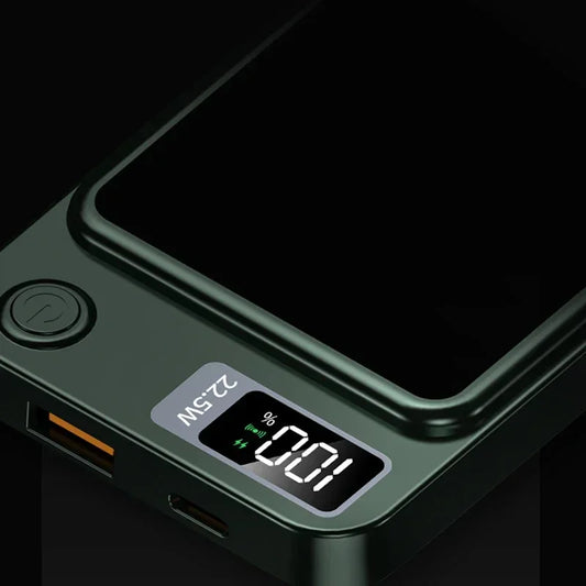 PowerMag Pro™ – Power Bank Magnético 10.000mAh