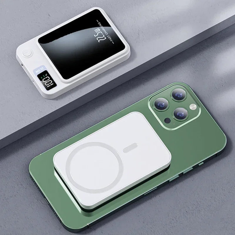 PowerMag Pro™ – Power Bank Magnético 10.000mAh