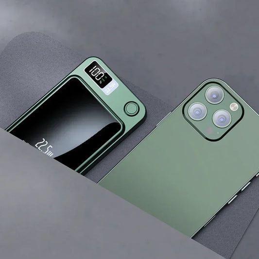 PowerMag Pro™ – Power Bank Magnético 10.000mAh